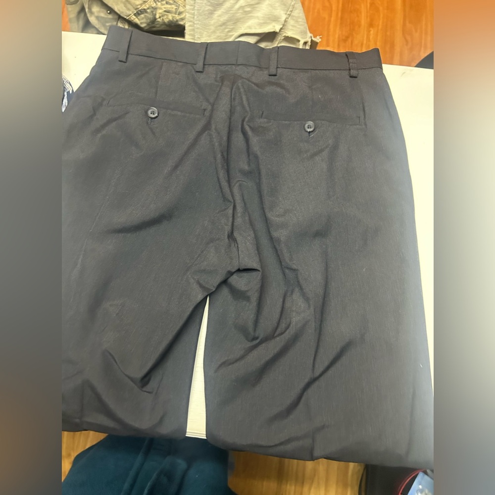 haggar originals dark grey 1926 30x30 slacks